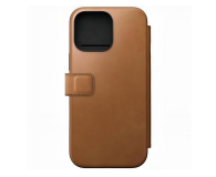 Nomad Modern Leather Folio do iPhone 16 Pro english tan - 1288738 - zdjęcie 1